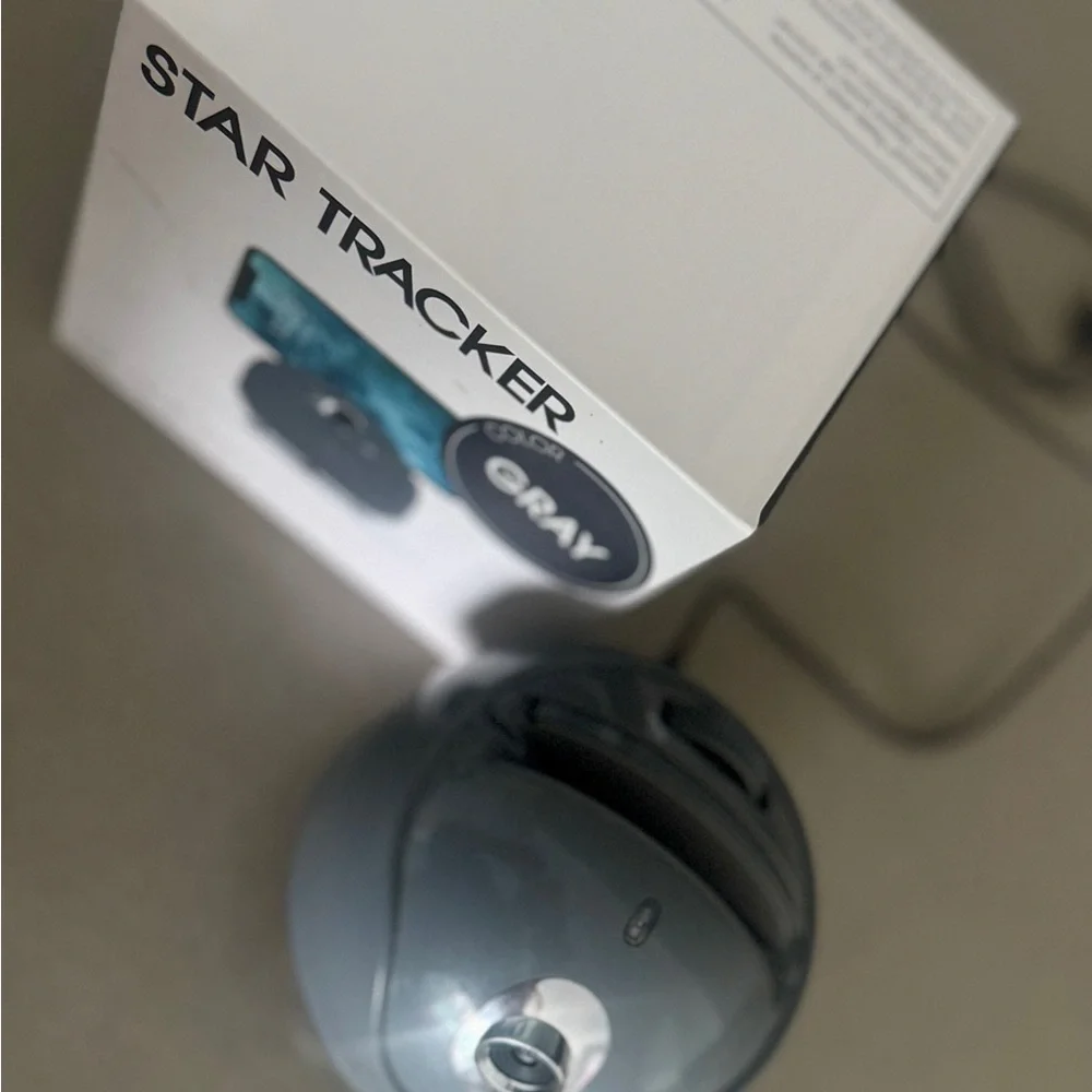 Gray Simulated Star Tracker Camera for Photo & Video